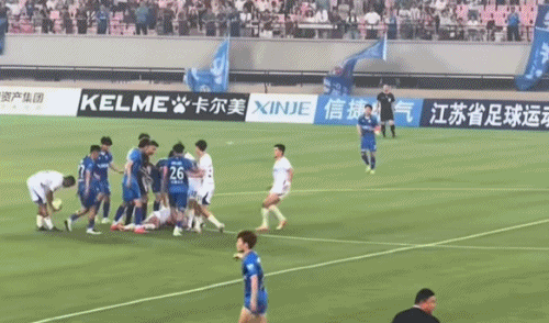 中甲冲突处罚:两名球员因暴力行为各禁赛3场
